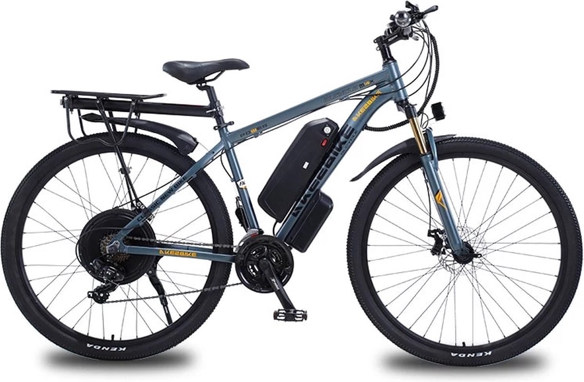 AKEZ MTB E bike Elektrische fiets 29 Inch 1000W 48V 13Ah 21 Speed Shi o