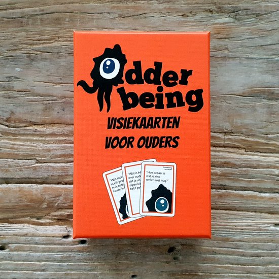 Thumbnail van een extra afbeelding van het spel Odder Being - Visiekaarten Voor Ouders - 55 kaarten - Vragen voor gesprekken, coaching, journaling, vision boarding