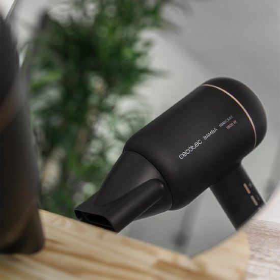Cecotec Bamba IoniCare 6000 RockStar Fire 1800 W Zwart, Roze goud | bol.com