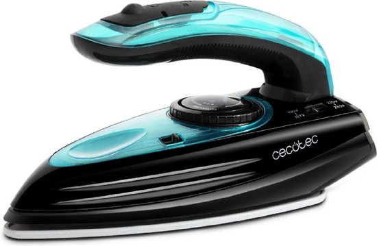 Droog/Stoom Reis-strijkijzer Cecotec GoForce 8000 Folding Titanium 60 ml 1200W Zwart Blauw