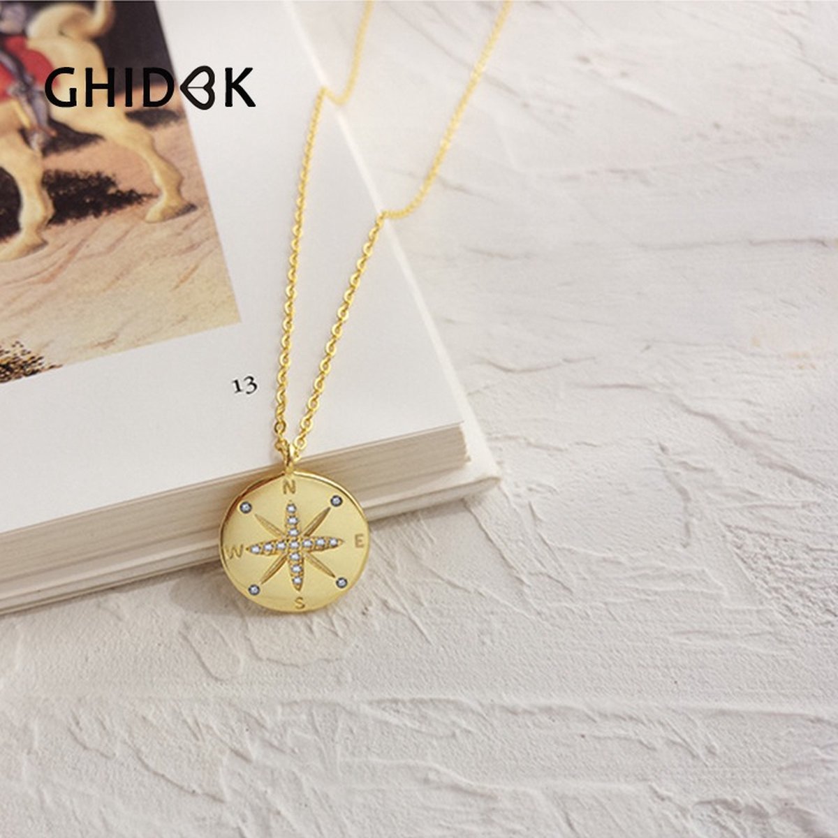 Minimalistische Twinkle Ketting - 14k Vergulde Hanger