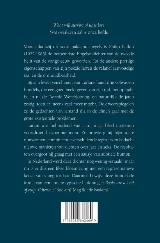 Het leven met een gat erin 9789086842469 Philip Larkin Boeken bol