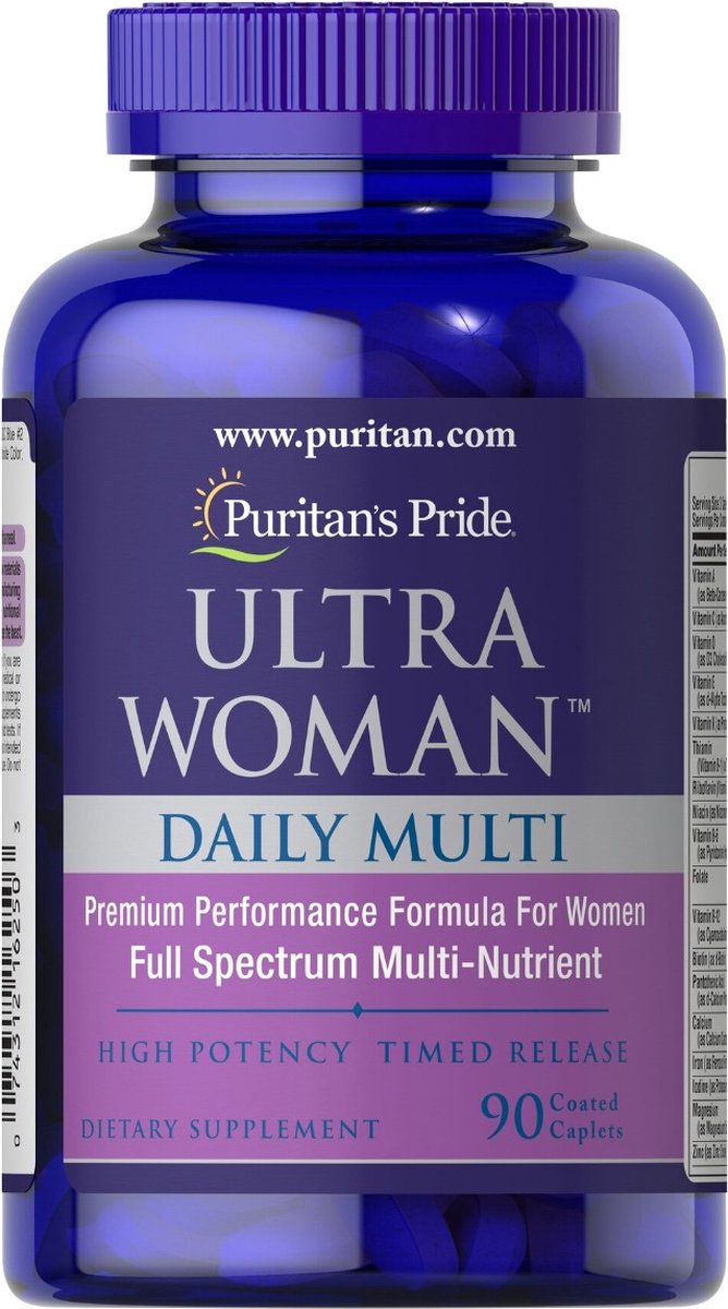 Puritan's Pride Mega Vita Min for woman 90 Tabletten 6250