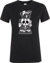 Klere-Zooi - Chess Skull - Dames T-Shirt - XL