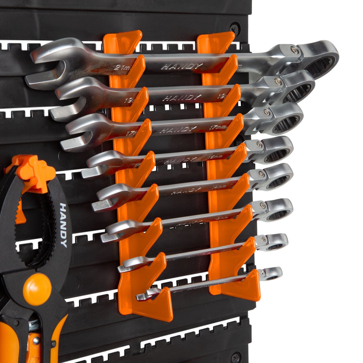 Etepo Wall Hooks Double Multi-Size Heavy Duty Tool Holder Garage Storage Pack of 10