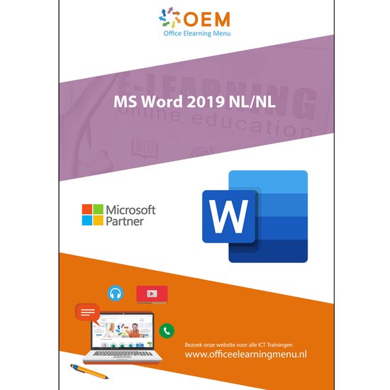 Microsoft Word 2019 Office 365 Cursusboek Cursus