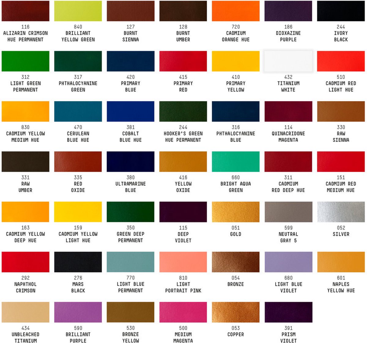 Liquitex 3699395 Basics Acrylverf Set – 48 x 22 ml Tubes | Kunstenaars Acrylverf | Middelmatige Viscositeit | Lichtechte Kleuren voor Schilderen, Canvas & Hobby — afbeelding 5