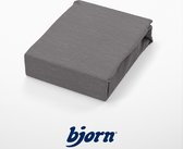 Bjorn Katto - Hoeslaken - Jersey - Eenpersoons - 90x200/100x220 - Leisteen