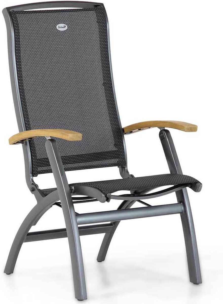 Hartman Da Vinci chaise réglable - accoudoirs en teck
