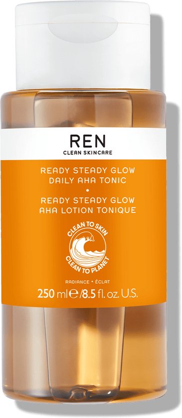 Foto: Ren radiance ready steady glow daily aha tonic 250 ml