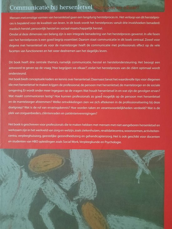 Communicatie bij hersenletsel