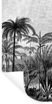 Stickers muraux - Film autocollant - Design - Arbre - Jungle - 20x40 cm - Film adhésif - Stickers muraux chambre d'enfant - Papier peint autocollant