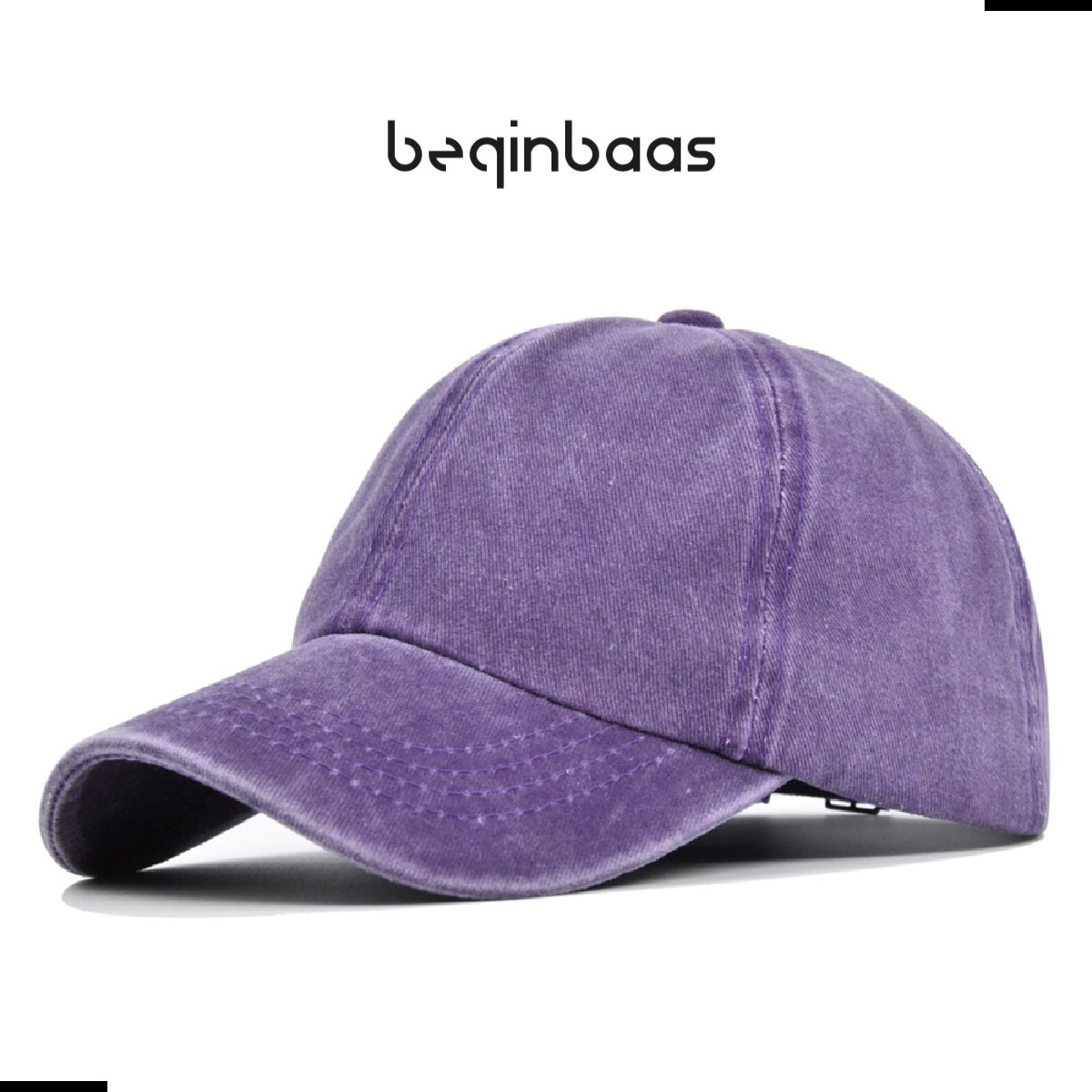 Legend Cap Basic Kids - beginbaas - Skinny Dye - Purple - Paarse Pet