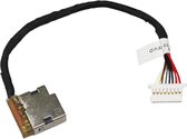 Vervangende oplaadconnector / DC Power Jack - Geschikt voor o.a. HP ProBook 430 / 440 / 450 G3/G4/G5 Series - P/N: 804187-Y17