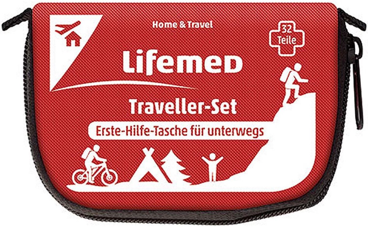 Goedkoopste Lifemed compacte EHBO-kit Reispakket- 32-delig