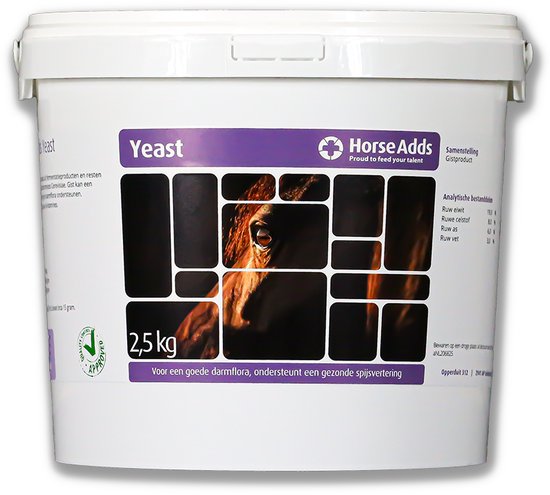 Horse Adds Yeast 2,5 kg | Paarden Supplementen