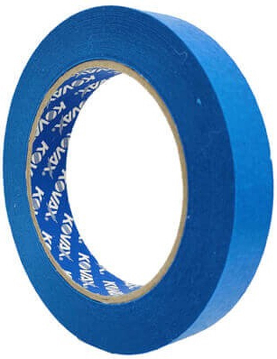 KOVAX PREMIUM MASKEER AFPLAK TAPE 18MM X 50M