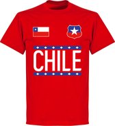 T-shirt de l'équipe du Chili - Rouge - Enfants - 110