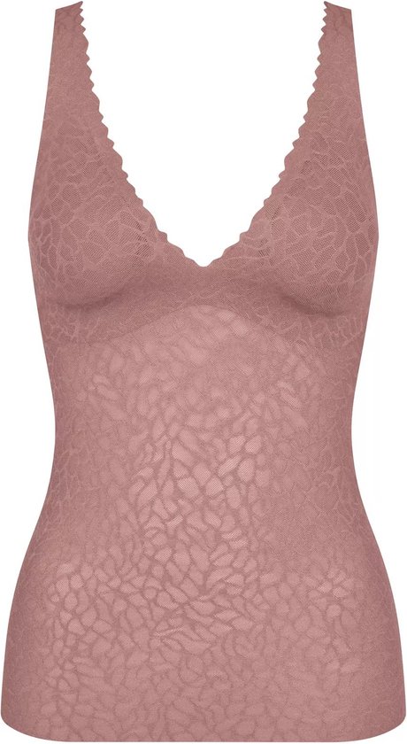 sloggi Zero Feel Lace 2.0 Bra Shirt Dames Onderhemd - Maat L