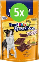Vitakraft Beef Stick Quadros kaas - hondensnack - 70 gram - 5 Verpakkingen