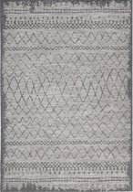 Garden Impressions buitenkleed - Castle karpet - 160x230 licht grijs
