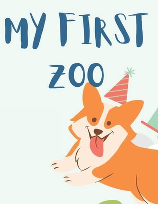 MY FIRST ZOO coloring book for kids: coloring book for kids  ... - cover