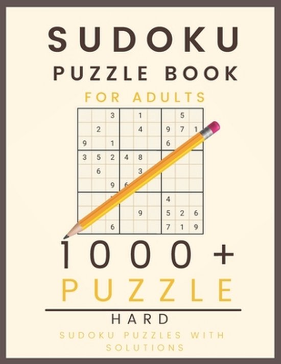 1000 Sudoku Puzzles For Adults Hard Sudoku 1000 Puzzles Book For Adults Large Print 2403