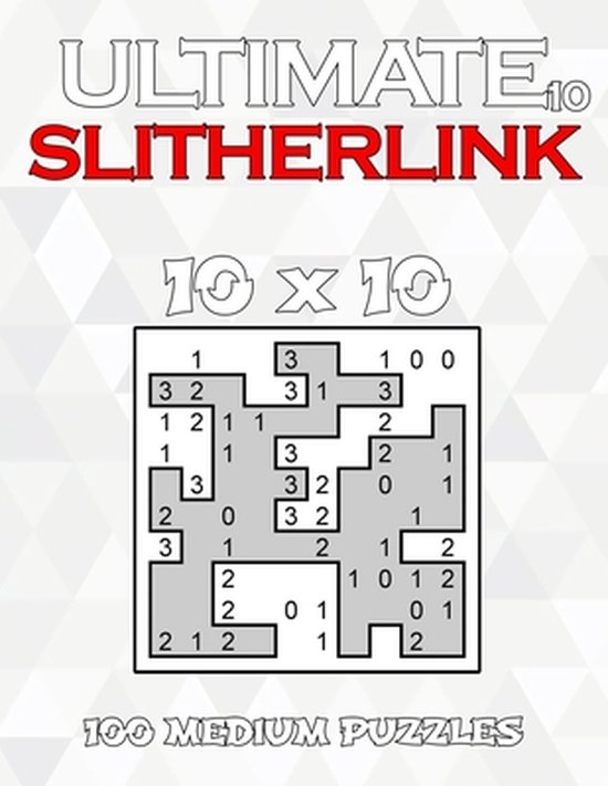 Ultimate Slitherlink 10 100 Medium Level 10 X 10 Grid Puzzles Large ultimate-slitherlink-10-100-medium-level-10-x-10-grid-puzzles-large