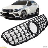 Sport Grille geschikt voor Mercedes X253 GLC-Klasse (pre-facelift) Panamericana GT 360° zwart / chroom