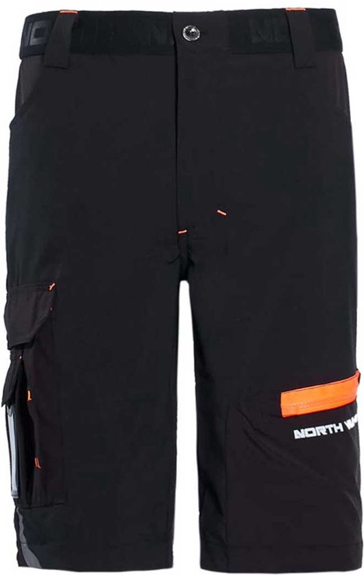 Pantalon de travail court en corne Nine Worths 1423 - Zwart-30