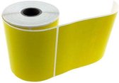 Telano® Zebra Compatible Labels GEEL 102 x 150mm | 300 Labels per rol | Verzendetiketten DPD - DHL - PostNL - GLS | Kern 25mm |1 stuks  (800264-605)