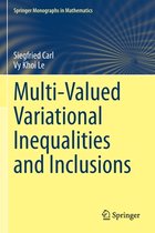 Multi-Valued Variational Inequalities and Inclusions