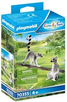 Playmobil City Life Koppel ringstaartmaki AND apos;s