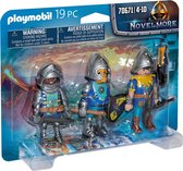 Playmobil Knights Novelmore Set van 3 ridders