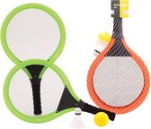 Outdoor Fun tennisset met bal en shuttle