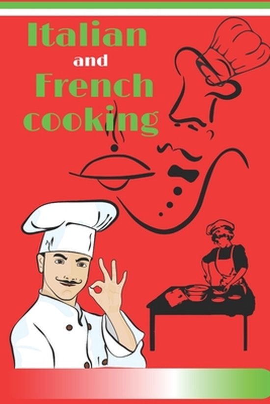 Italian and French cooking - cover