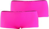 Dames boxershort - 2 stuks - Naadloos - Roze - Maat L/XL
