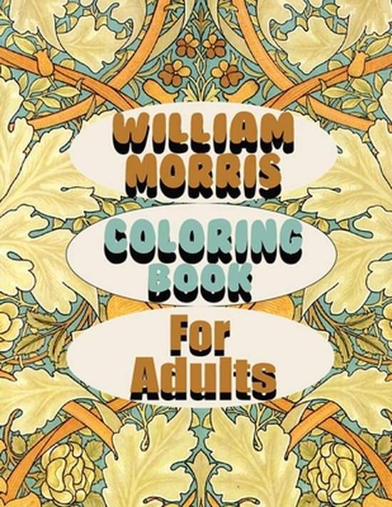 William Morris Coloring Book For Adults Adults coloring book, Dale H