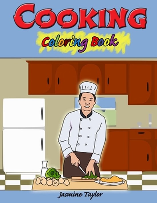 Cooking Coloring Book - cover