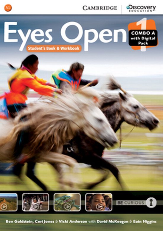 Eyes Open 1A combo with online workbook/practice - cover