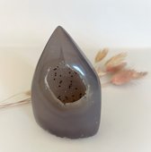 The Gem Inside - Agaat - Vlam - Sculptuur - Edelsteen