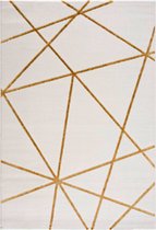 Magic Floor - Tapijt - Vloerkleed - PERA 0402A - Wit - Polyester - (230x160cm)