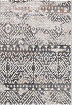 Magic Floor - Tapijt - Woonkamer - Vloerkleed Gabardin 12461 - Grijs - Polyester - (230x160cm)