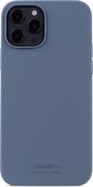 Holdit - iPhone 12/12 Pro, hoesje silicone, oceaan blauw