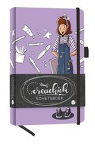 Boek cover CreaChick Schetsboek Lila van Creachick (Hardcover)