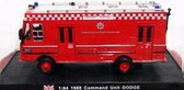 1988 Command Unit Dodge (11 cm) – 1:64 del Prado {Modelauto - Schaalmodel - Miniatuurauto - Brandweer - Brandweerauto}