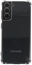 Schokbestendig Back Cover - Shock Proof Hoesje - Geschikt voor Samsung Galaxy S22 - Transparant
