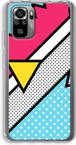 Case Company® - Xiaomi Redmi Note 10S hoesje - Pop Art #3 - Soft Cover Telefoonhoesje - Bescherming aan alle Kanten en Schermrand