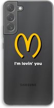 Case Company® - Samsung Galaxy S22 Plus hoesje - I'm lovin' you - Soft Cover Telefoonhoesje - Bescherming aan alle Kanten en Schermrand