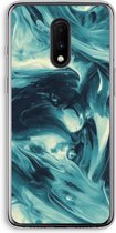Case Company® - OnePlus 7 hoesje - Dreaming About Whales - Soft Cover Telefoonhoesje - Bescherming aan alle Kanten en Schermrand